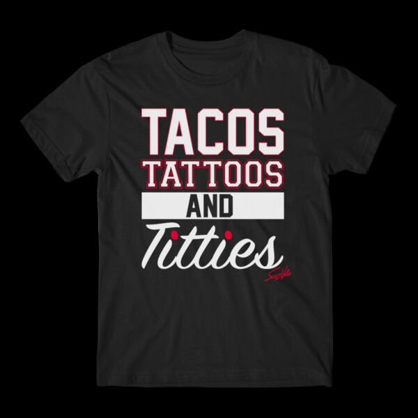 TTT - S/S TEE - BLACK Thumbnail