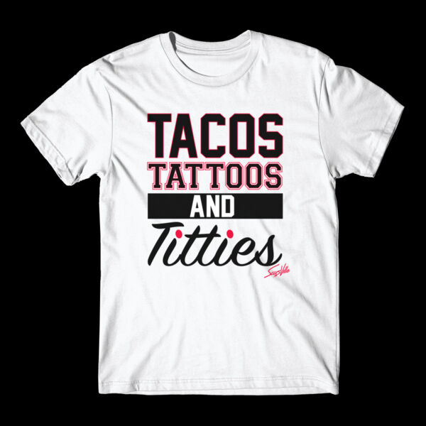 TTT - S/S TEE - WHITE Thumbnail