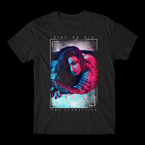 RIDE OR DIE - PREMIUM S/S TEE - BLACK Thumbnail