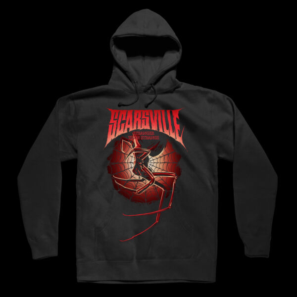 STRANGER THAN STRANGE - PULLOVER HOODIE - BLACK Thumbnail