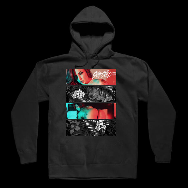 4 BOX - PREMIUM PULLOVER HOODIE - BLACK Thumbnail